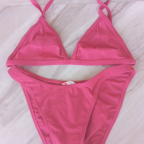 Triumph bikini set like new, pink, size M