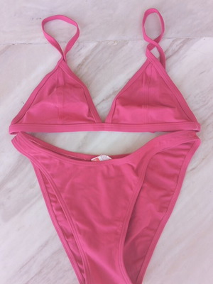 Triumph bikini set like new, pink, size M