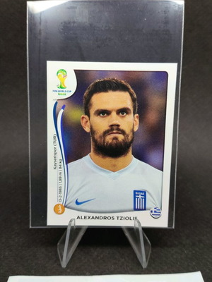 Alexandros Tziolis Panini World Cup 2014 Sticker like new