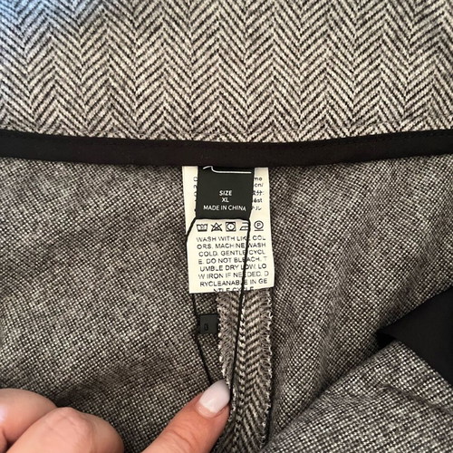 Dazy high-waisted gray pants XL new