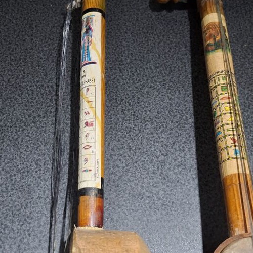 Set of 2 Rababa Traditional String Instruments used, Egyptian