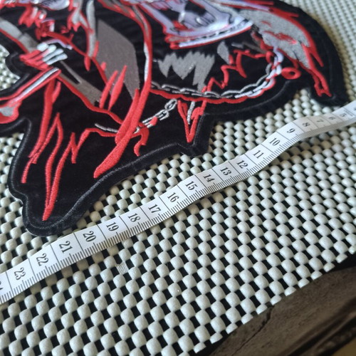 Patch 33x23 cm unused, iron-on or sewn back