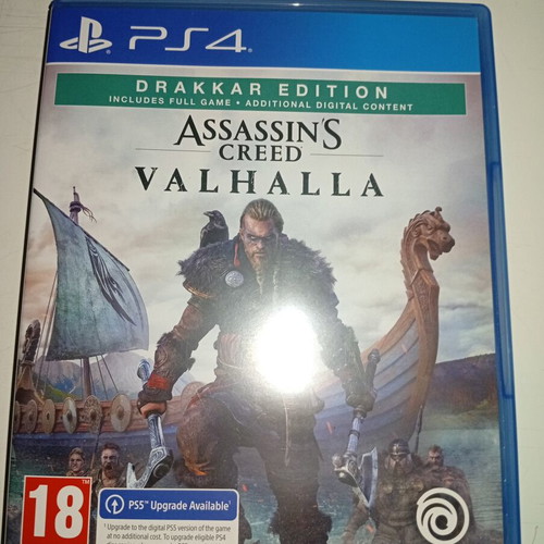 Assassin's Creed Valhalla PS4 game like new with PS5 upgrade
