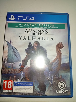 Assassin's Creed Valhalla PS4 game like new with PS5 upgrade