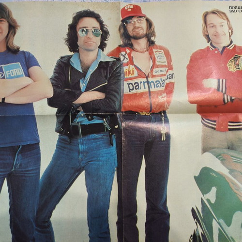 Bad Company collectible poster from Pop & Rock magazine 1979 like new