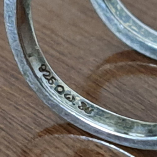 Chevalier 925 Silver Ring like new, minimal design
