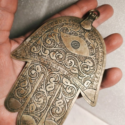 Hamsa Hand of Fatima amulet used for protection