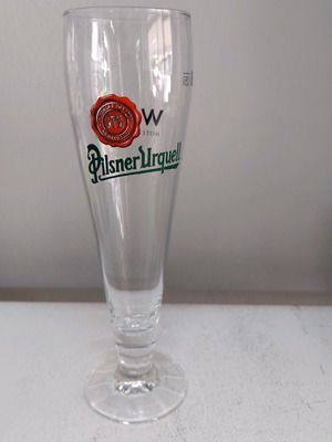 Ποτήρι μπύρας Pilsner Urquell συλλεκτικό σαν καινούργιο, τσέχικο