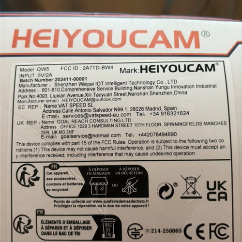Heiyoucam Wireless IP Security Camera PTZ new