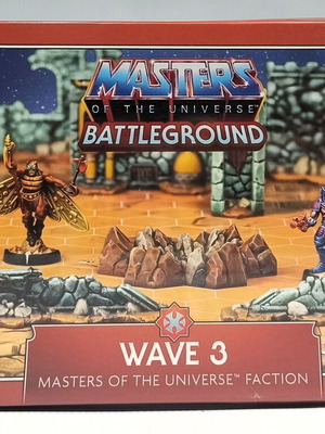 MOTU Battleground Masters of the Universe Faction Wave 3 Man-E-Faces & Buzz-Off