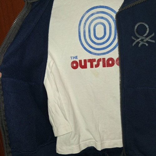 Set of 3 pieces jacket, t-shirt and pants used United Colors of Benetton