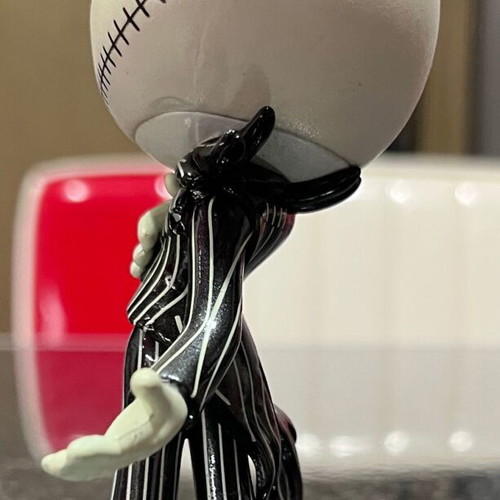 Disney The Nightmare Before Christmas 4" Jack Skellington Glow Head like new