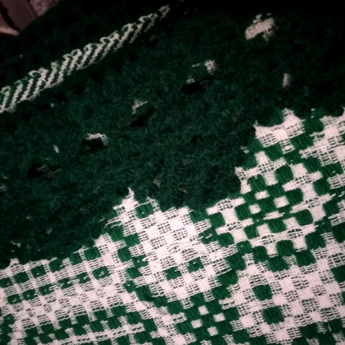 Wool double woven blanket like new