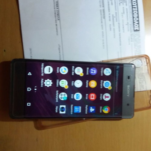 Κινητό Sony XA μεταχειρισμένο, Graphite Black, 16GB, Android