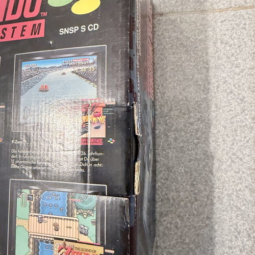 Super Nintendo Entertainment System SNES console like new, PAL German version