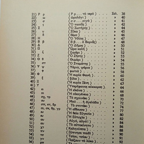 Alphabet Book used, primary school reader Nea Synora - Livani