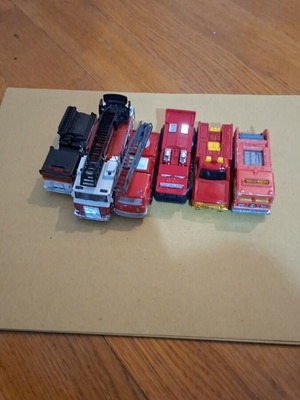 Fire truck toy cars used, pack