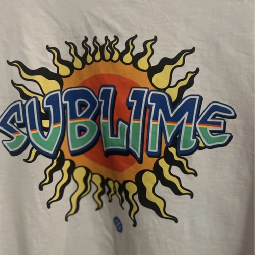 Sublime Stance T-shirt XL like new, white