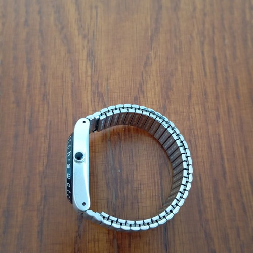 Swatch Irony watch used, metal bracelet, silver color