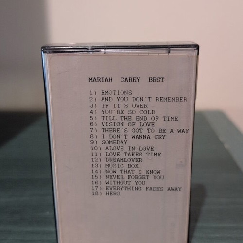 Mariah Carey Best cassette tape like new