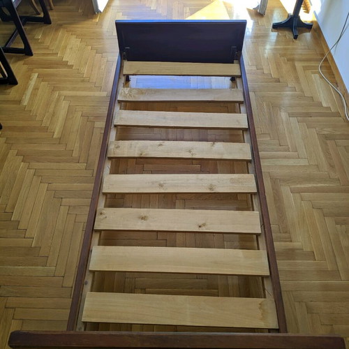 Single wooden bed frame used, 2 available, disassembled