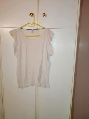 T-shirt beige Stradivarius size S