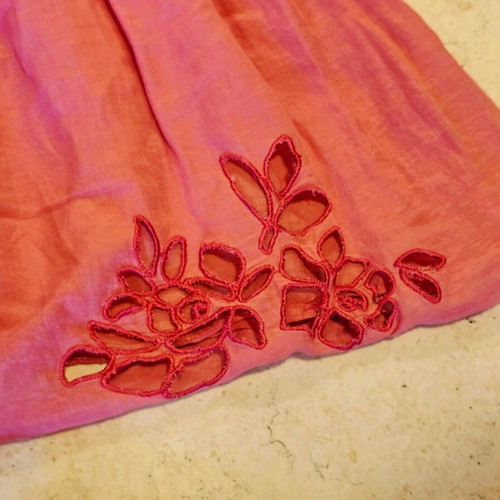 Artisti Italiani dress like new, red and pink, sizes S M