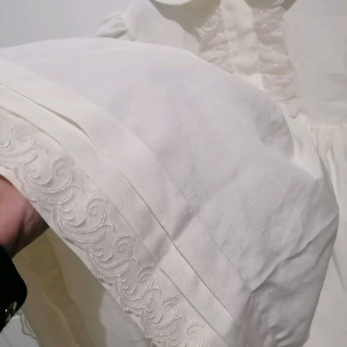 Children's baptism dress like new, 2-3 years, ivory color