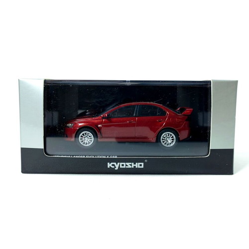 Mitsubishi Lancer Evolution X GSR 1:43 Diecast Model Red Metallic