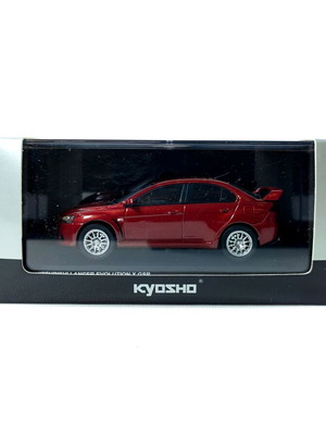 Mitsubishi Lancer Evolution X GSR 1:43 Diecast Model Red Metallic