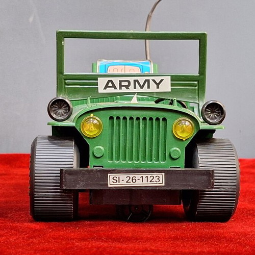Army Jeep toy by LYRA with box