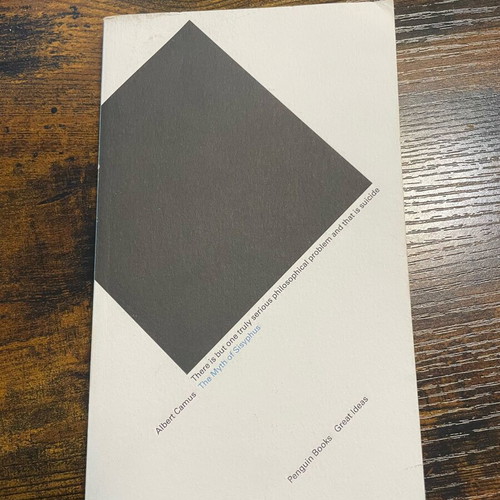The Myth of Sisyphus by Albert Camus, like new