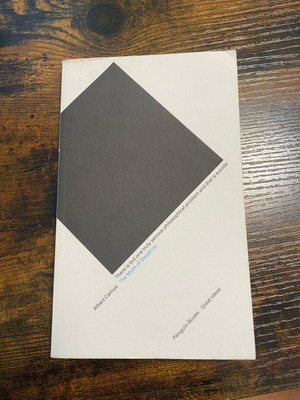 The Myth of Sisyphus by Albert Camus, like new