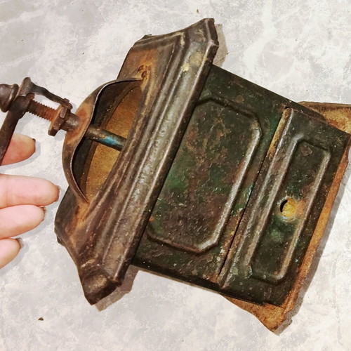 Antique Coffee Grinder early 20th century used