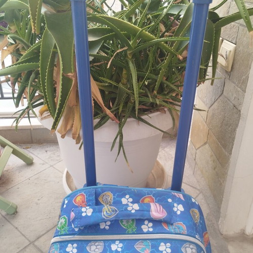 Paw Patrol Wheeled School Bag used with functional zippers