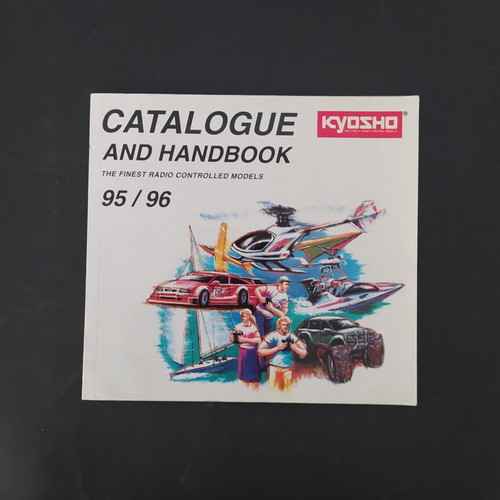 Vintage Kyosho radio control models catalogue 1995-96