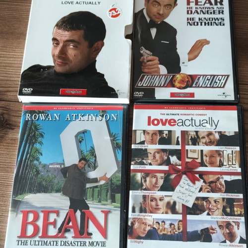 Mr Bean Rowan Atkinson Collection DVD used with Greek subtitles