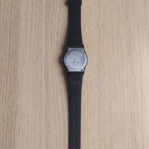 Q&Q Quartz Wristwatch Unisex With Black Strap Like New