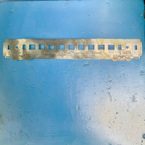 OSE metal sign used from trains