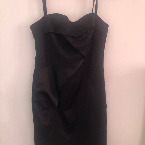 Fifth Avenue Shoe Repair black dress used, size M, with thin straps
