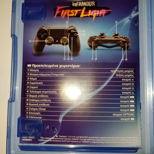 InFamous: First Light PS4 game like new