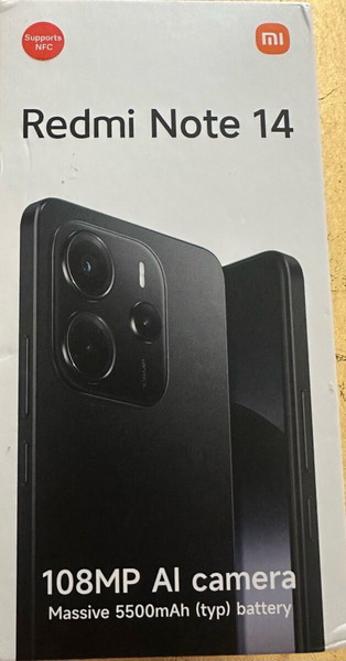 Xiaomi Redmi Note 14 Midnight Black