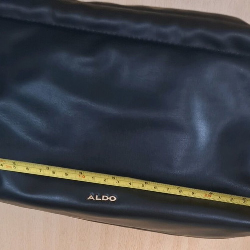 Aldo Eelinora Shoulder Bag like new, black with gold details