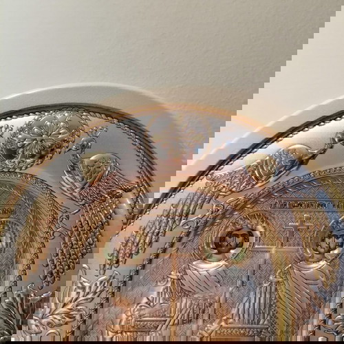 Ιερή εικόνα Αγίων Κωνσταντίνου και Ελένης καινούργια από τις Καρυές Αγίου Όρους