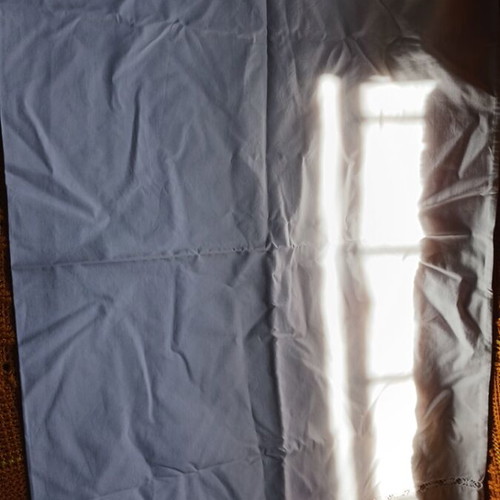 Pillowcase white used