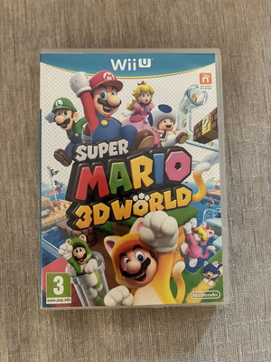 Super Mario 3D World Nintendo Wii U игра употребявана