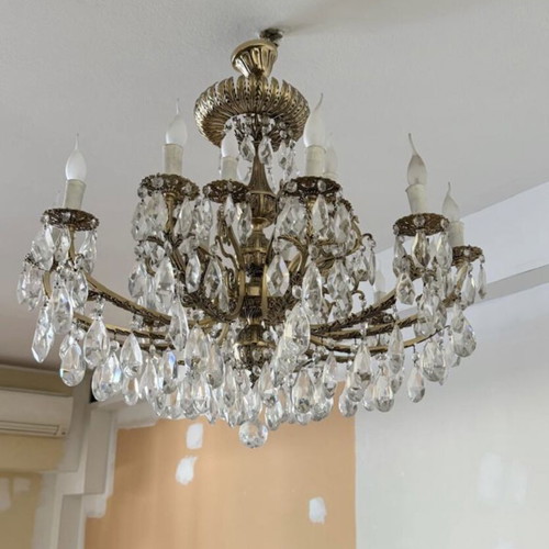 Crystal chandelier like new