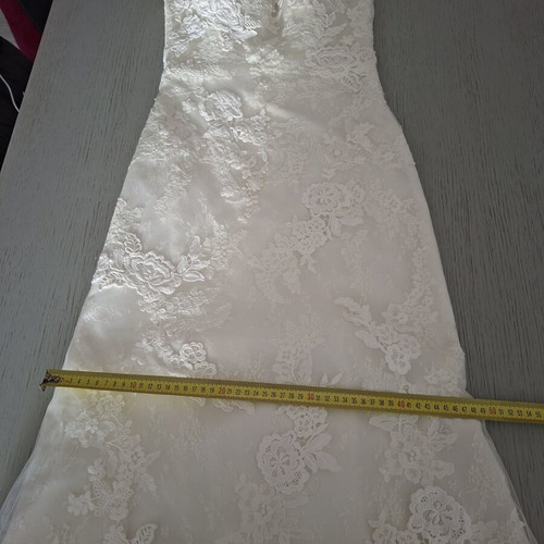 Pronovias wedding dress used, size M 38 10, white