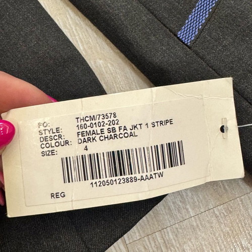 American Airlines Twinhill wool blazer new, size S, black