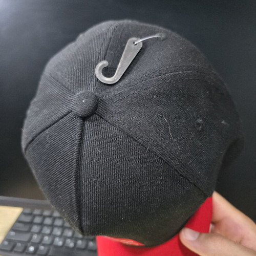 Unisex Jockey Hat Norway new, black and red